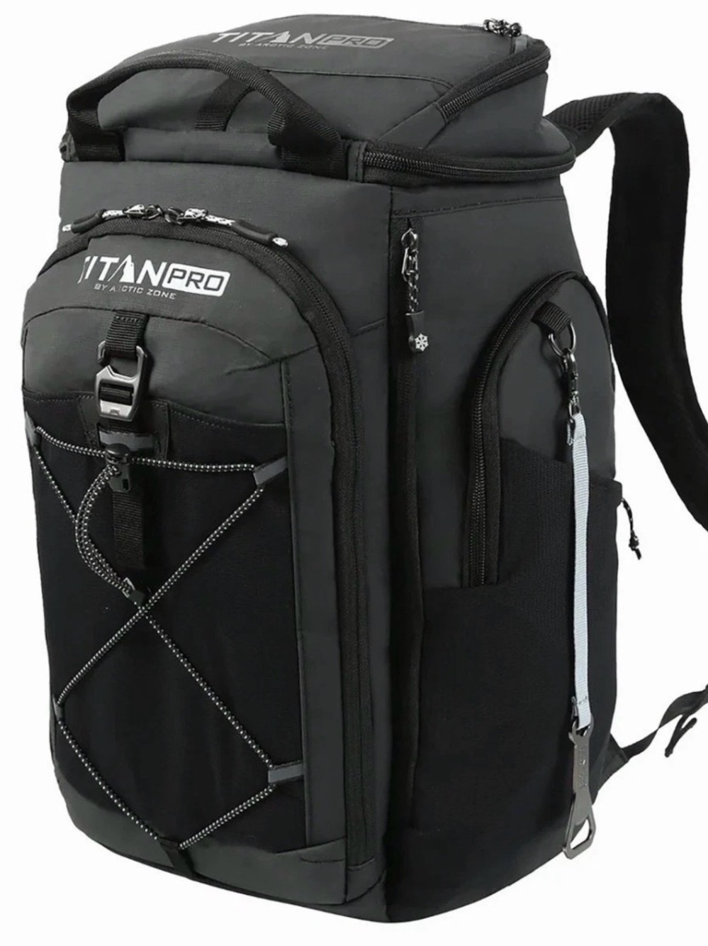 NEW Titan PRO 26 Can Backpack Cooler Black Soft Insulated Bag